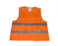 Reflexná vesta XXXL - oranžová farba